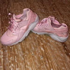 White & Pink Huaraches